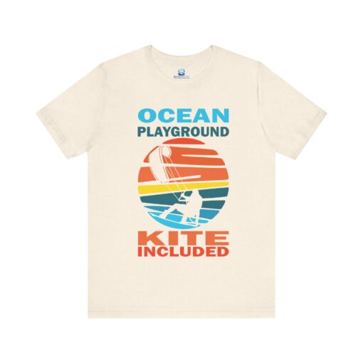 Ocean Playground Adventure - Epic Kite Surfing T-Shirt - Image 4