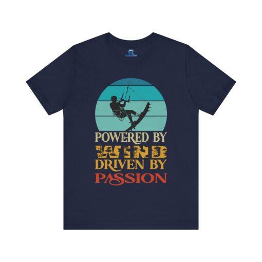 Powered by Wind: Premium Kite Surfing T-Shirt for Passionate Riders - Image 5