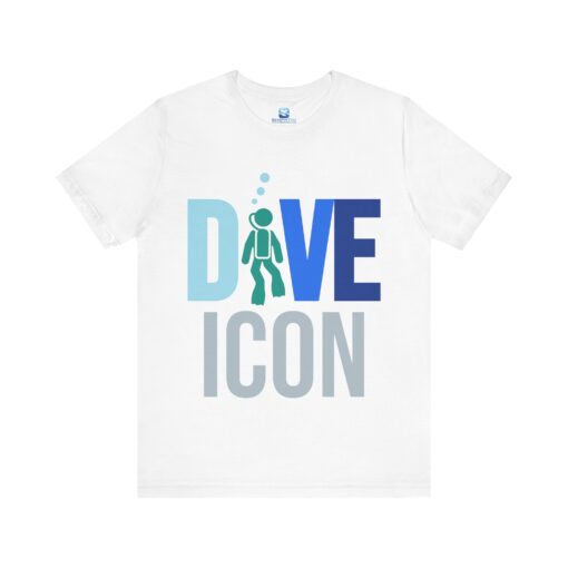 Dive Icon T-Shirt – Bold Diving T-shirt for Ocean Adventurers - Image 2