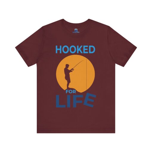 Hooked for Life – Ultimate Fishing T-Shirt - Image 6