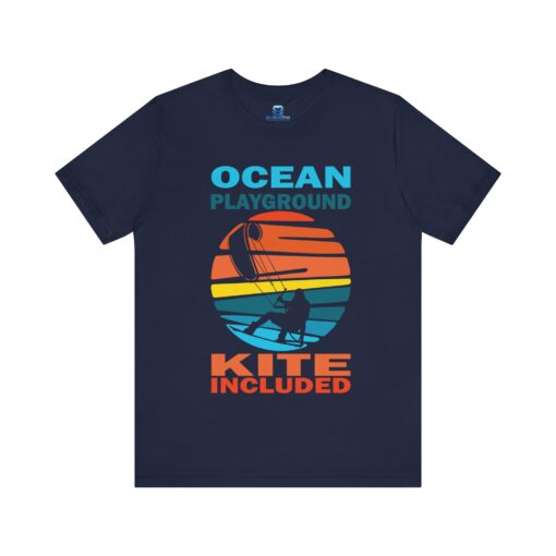 Ocean Playground Adventure - Epic Kite Surfing T-Shirt - Image 5