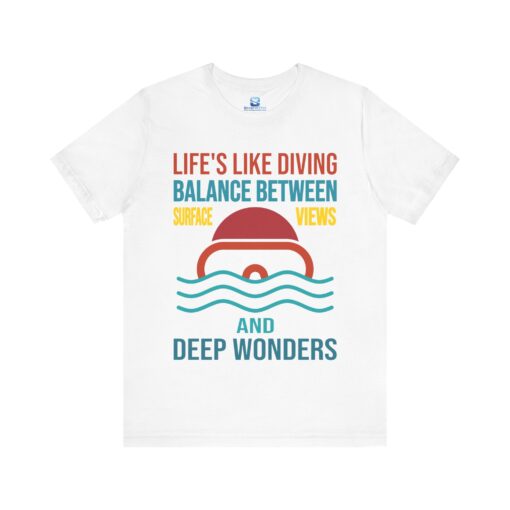 Split View Diving T-Shirt – Ultimate Exploration - Image 2