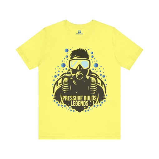Pressure Builds Legends Diving T-Shirt – Bold and Empowering Apparel - Image 4