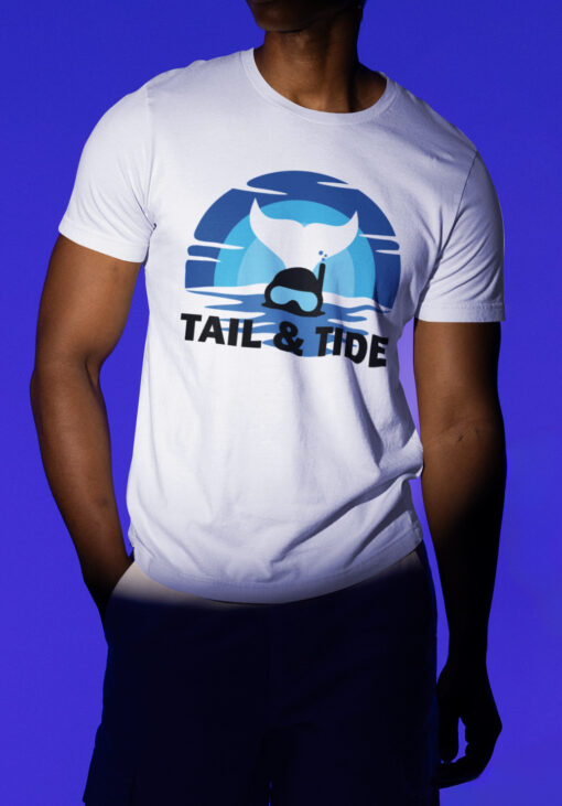 Tide & Tales Diving T-shirt - Premium Ocean-Inspired Apparel for Dive Enthusiasts