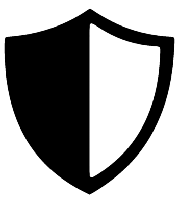 security shield protection print icon