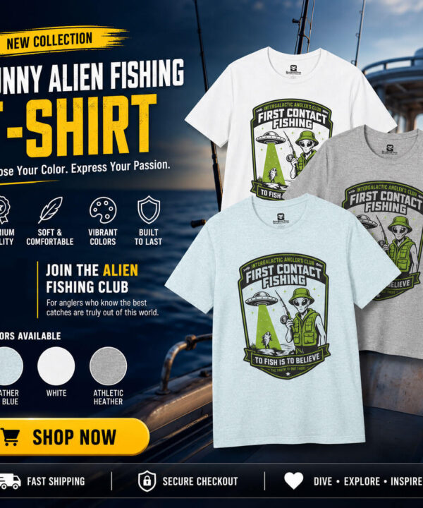 fishing alian color variation