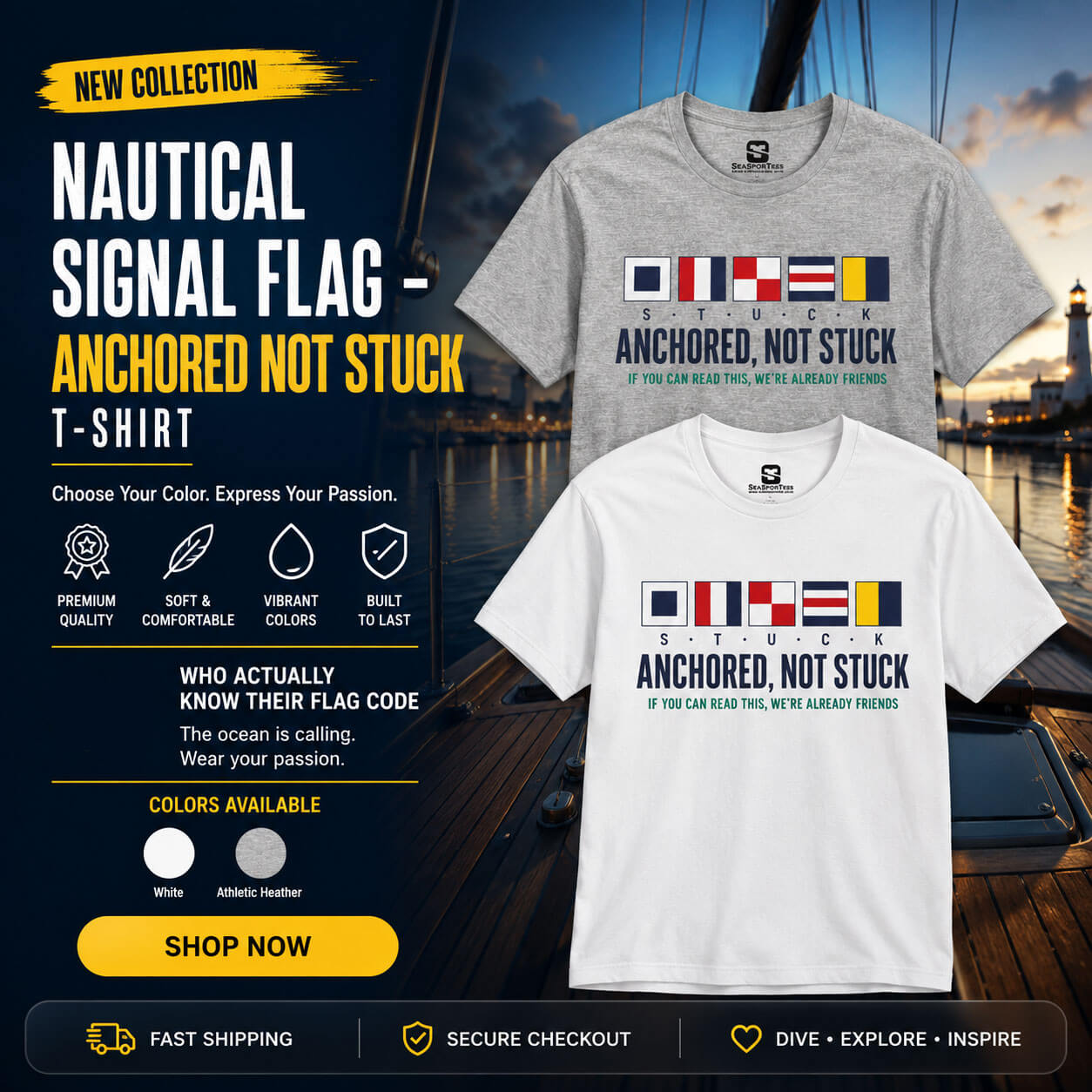 nautical signal color variations