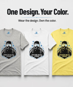 woocommerce banner show colors variation for scuba tshirt pressure builds legends